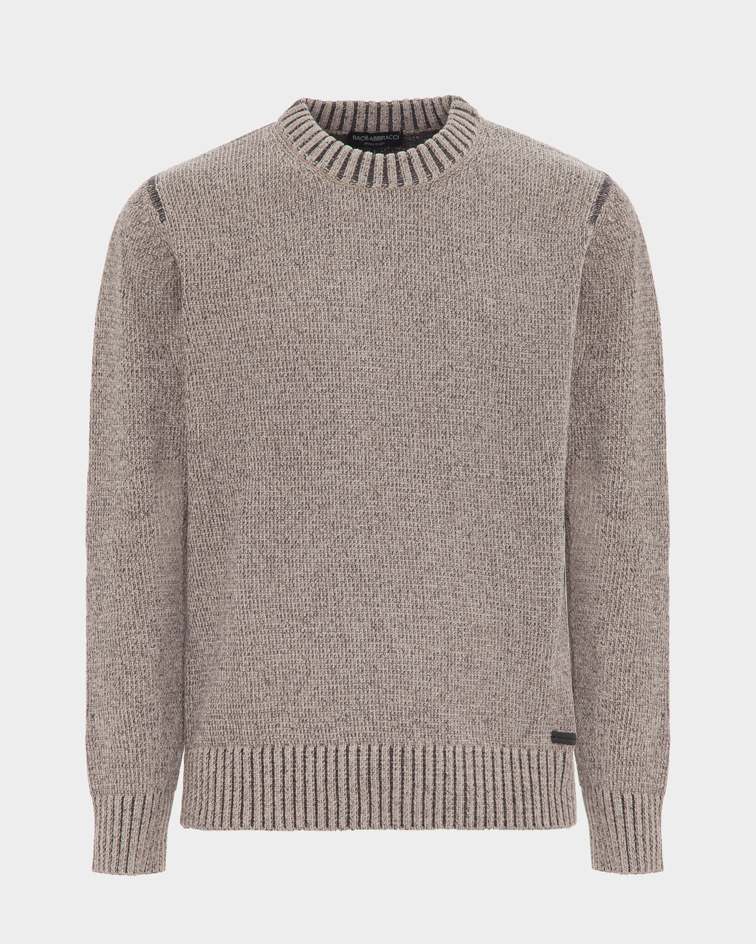 Maglia girocollo ciniglia uomo