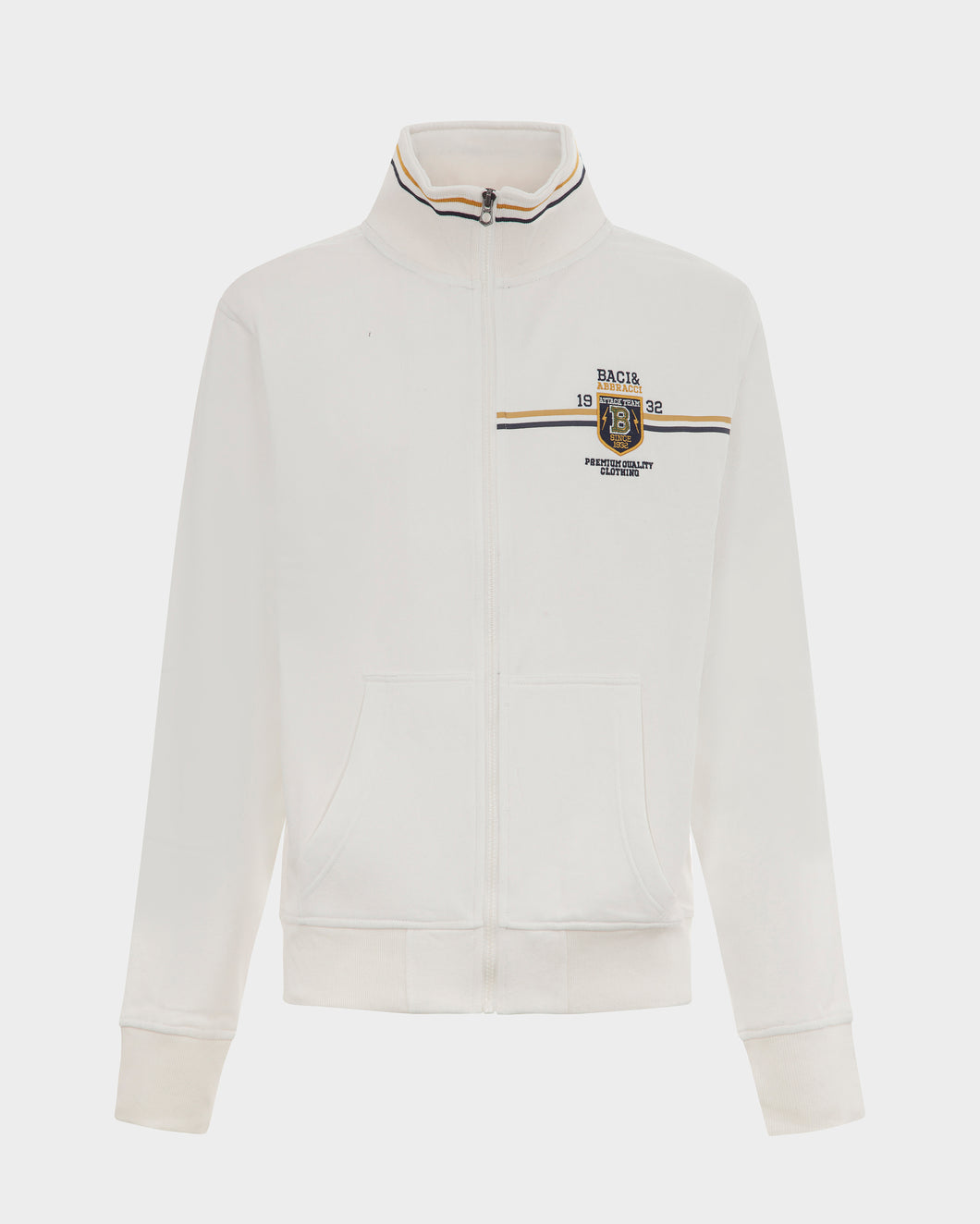 Felpa full zip uomo