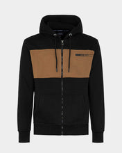 Upload the image to gallery viewer, Felpa zip con cappuccio uomo
