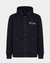 Upload the image to gallery viewer, Felpa zip con cappuccio uomo
