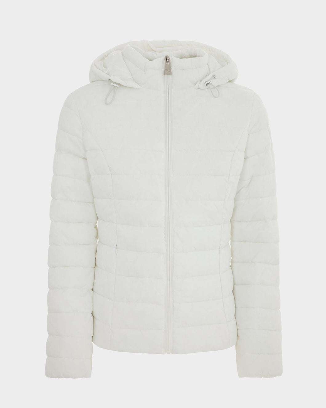 Piumino con cappuccio donna
