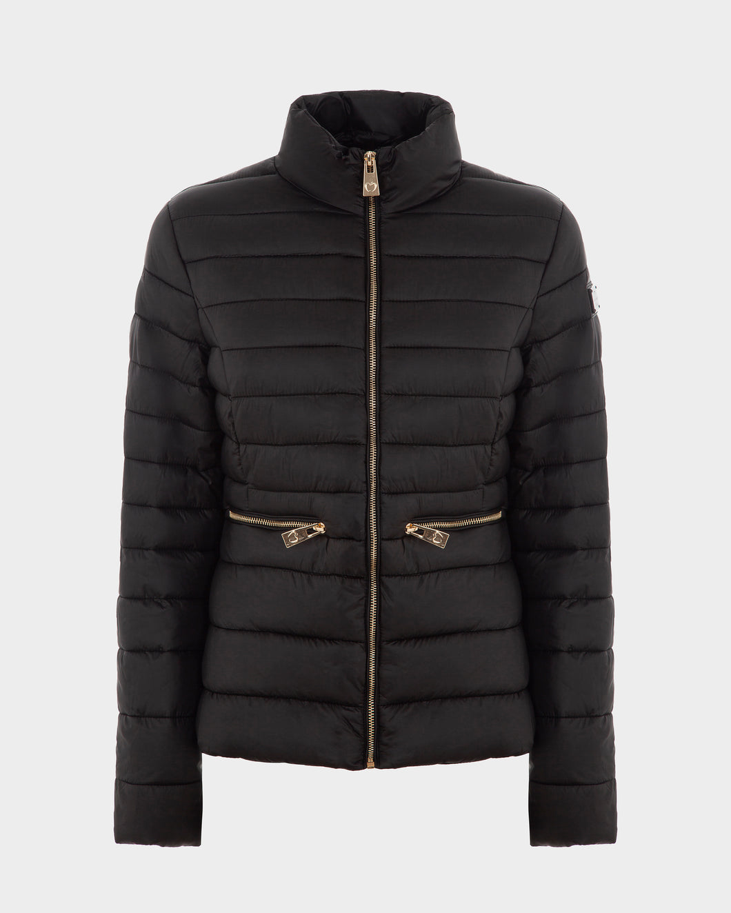 Piumino collo alto donna