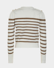 Upload the image to gallery viewer, Maglia a righe lurex donna
