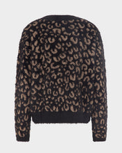 Carica l&#39;immagine nel visualizzatore di Gallery, Maglia girocollo animalier donna
