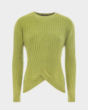 Upload the image to gallery viewer, Maglia girocollo incrocio donna
