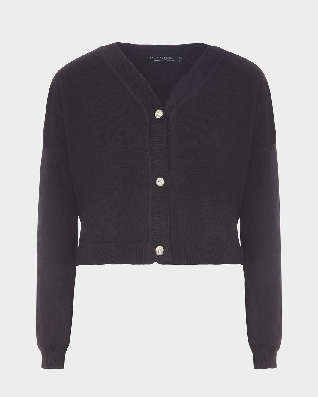 Cardigan crop donna