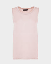 Upload the image to gallery viewer, T-shirt smanicata in viscosa

