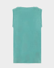 Upload the image to gallery viewer, T-shirt smanicata in viscosa

