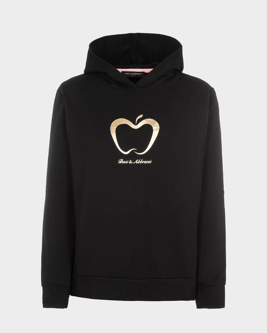 Sweatshirt with zip and hood