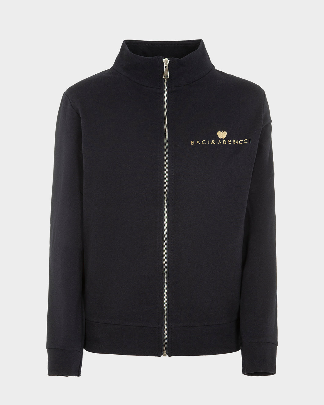 Felpa full zip Logo donna